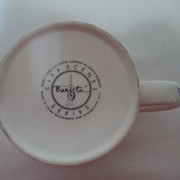 Starbucks City Scene 2015 Collection HOUSTON Barista Series Cup Mug micro dish - Picture 11 of 12